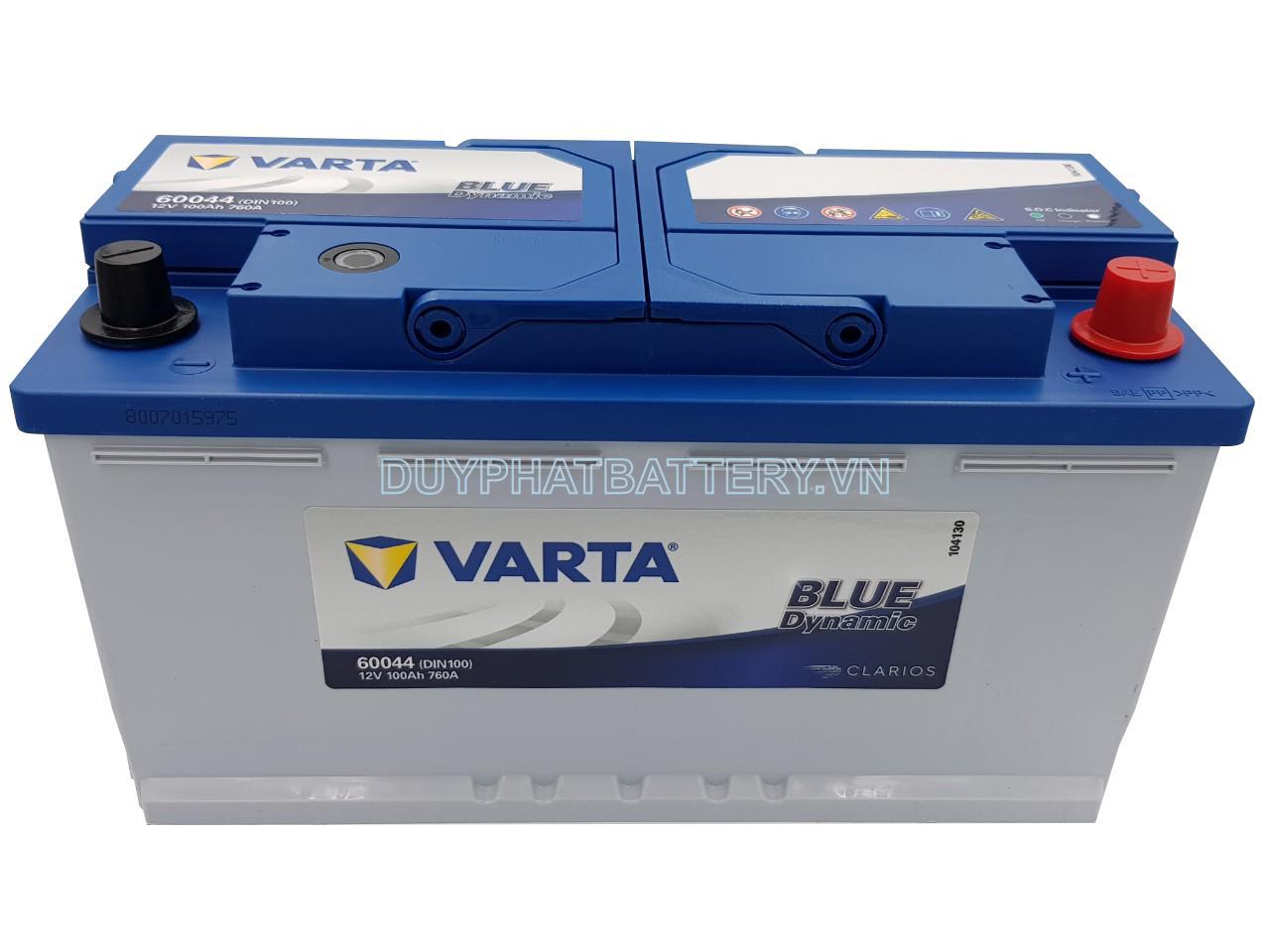 Bình ắc quy VARTA DIN 60044 12V 100AH CCA 760A